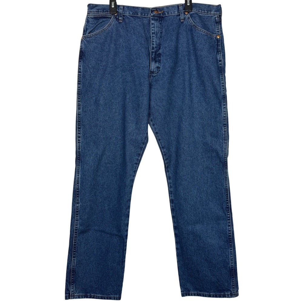 NEW Wrangler Cowboy Cut‎ Original Fit Straight 40x32 Denim Blue Jeans 1013MWZ